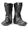 MMCC Men’s Type‑R Sport Boots – Black Waterproof Leather w/ Shift Protection & Quick Closure - MBM9181
