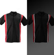 Milwaukee Motorcycle Clothing Co. Men's Red Mechanic Shirt, MDM11607