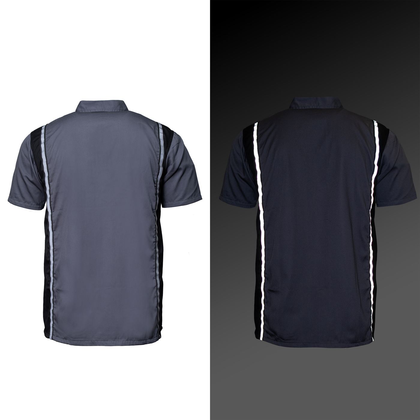 Milwaukee Motorcycle Clothing Co. Men's Gray Mechanic Shirt, MDM11612