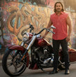 Milwaukee Leather MDM11681 Men’s Classic Red Button-Down Cut Off Frayed Sleeveless Casual Shirt