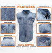 Milwaukee Leather MDM11684 Men’s Classic Light Blue Button-Down Cut Off Frayed Sleeveless Casual Shirt