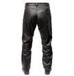 Milwaukee Motorcycle Clothing Co. Men’s Branson Black Premium Leather Biker Lined Pants –  5-Pocket  MMC50000
