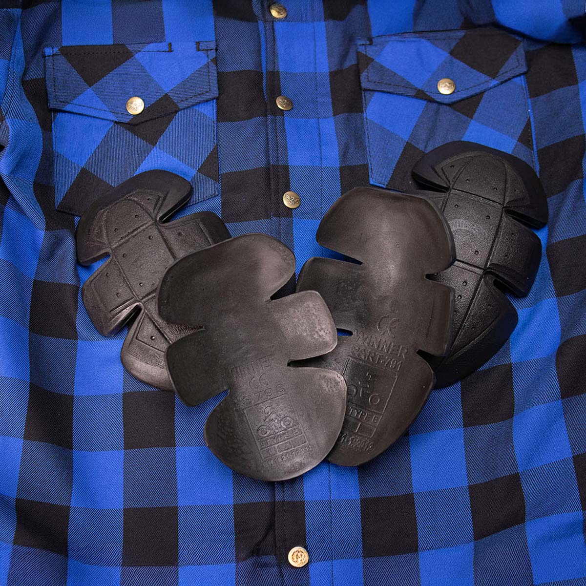 Milwaukee Leather MP7902 CE Approved Replacement Motorcycle Advanced Armor for Elbow and Shoulders