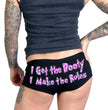 Hot Leathers I Got The Booty I Make The Rules Boy Shorts PTB7474