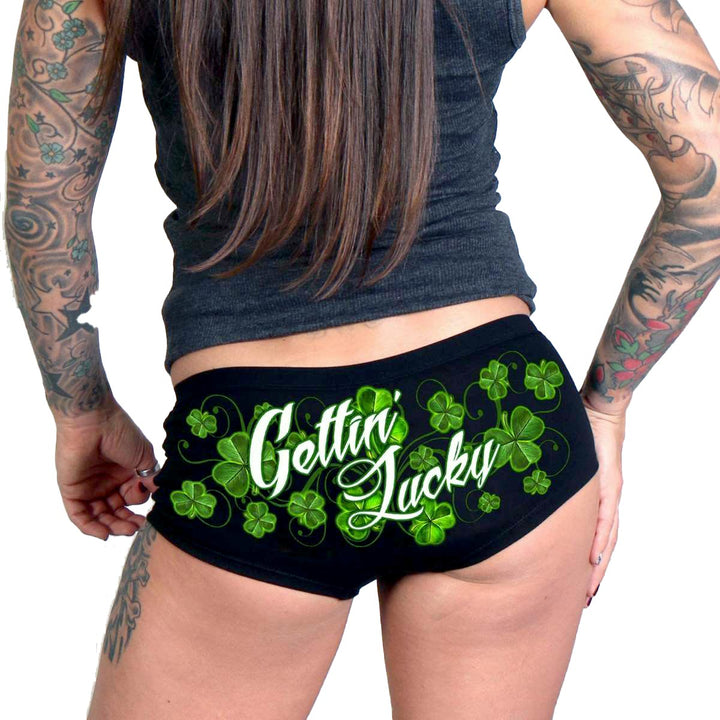 Hot Leathers Boy Shorts Gettin&