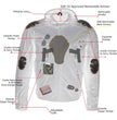 Milwaukee Leather Men's Flight 1300D Nylon Motorcycle Jacket with CE Armor and Removable Hoodie - MPM17017
