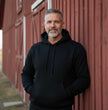 Milwaukee Leather Men's Streetguard Riding Hoodie - Aramid Reinforced with CE Shoulder and Elbow Armor