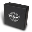Milwaukee Leather MP7122 Men's Engine Block & Wings - Black Leather Belt w/ Interchangeable Buckle - 1.5 inches Wide