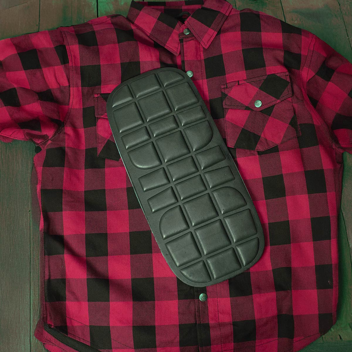 Milwaukee Leather | 1pc Back Protection for Motorcycle Jacket - Spine Protector - Armor Inserts for Motorcycle Shirts- MP7904