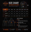 Milwaukee Leather Men's Streetguard Riding Hoodie - Aramid Reinforced with CE Shoulder and Elbow Armor