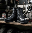 Milwaukee Motorcycle Clothing Co. Men's Black Motorcycle Boots, MB440EEE