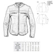 Milwaukee Leather LKL27008 Women's Premium Black Leather Motorcycle Rider Jacket with CE Armor Protection