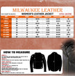 Milwaukee Leather LKL2739 Women's Black Premium Leather Vented Motorcycle Biker Jacket w/ Hoodie