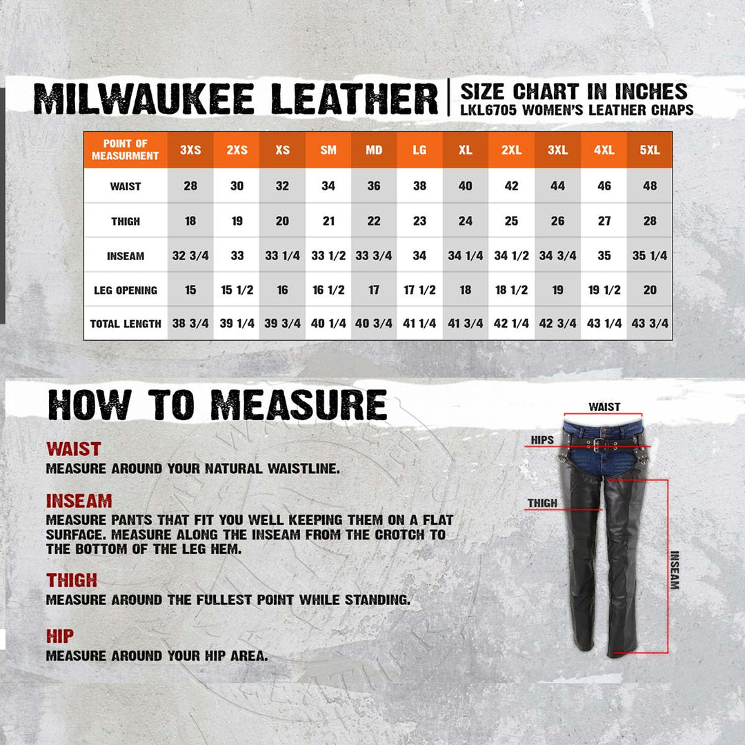 Milwaukee Leather LKL6705 Women&