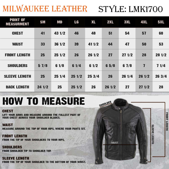 Milwaukee Leather LKM1700 Men&