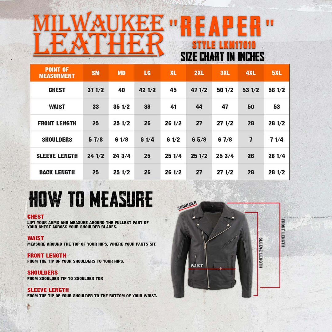 Milwaukee Leather LKM17010 Men&
