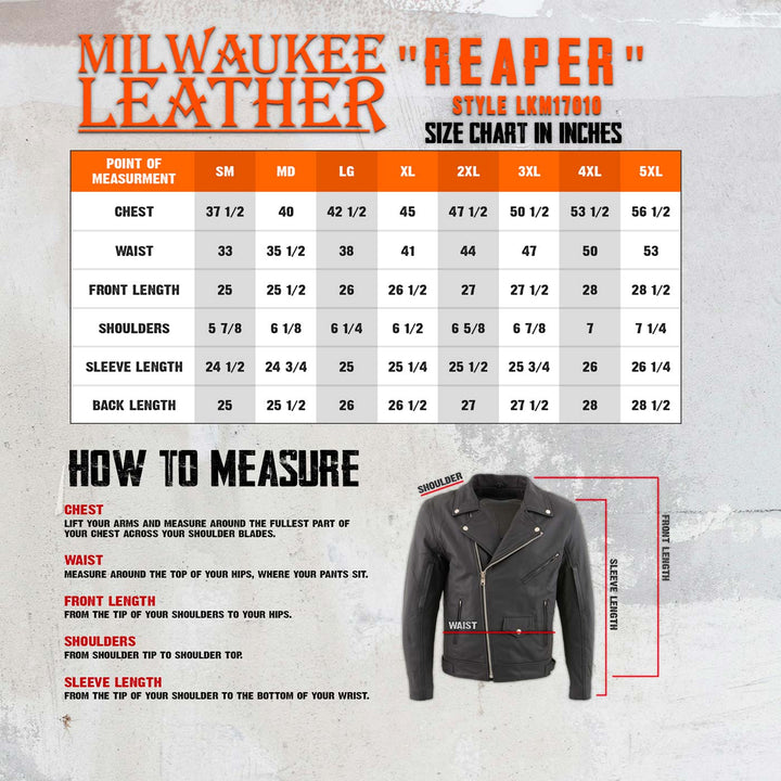 Milwaukee Leather LKM17010 Men&