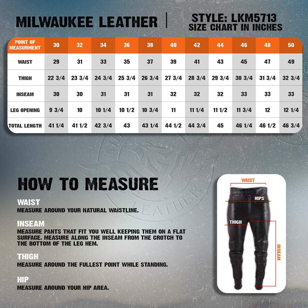 Milwaukee Leather LKM5713 Men&