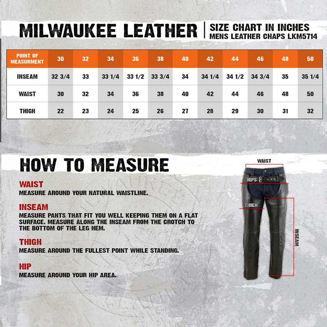 Milwaukee Leather LKM5714 Men&