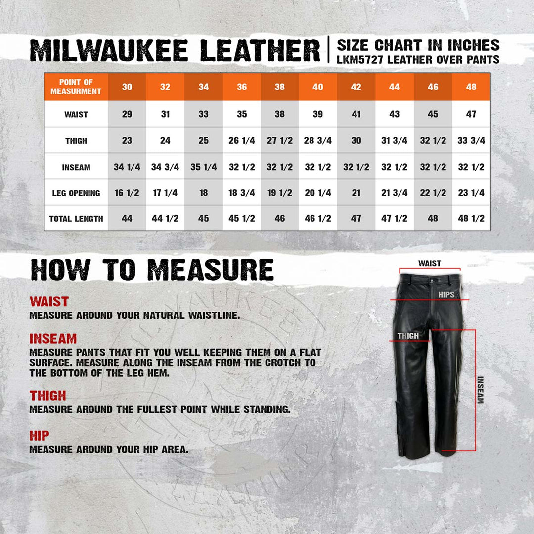 Milwaukee Leather LKM5727 Men&