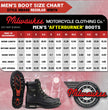 Milwaukee Motorcycle Clothing Co. Black Motorcycle Boots MB440