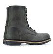 Milwaukee Leather MBM9065 Men's Antique Black Lace-Up High-Rise Boots