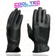 Milwaukee Leather MG7797 Women's Black Leather Motorcycle Rider Unlined Gloves w/ Cool-Tec Leather Treatement