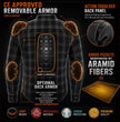 Milwaukee Leather MPM1650 Men's Plaid Flannel Biker Shirt with CE Approved Armor - Reinforced w/ Aramid Fiber