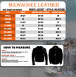 Milwaukee Leather MLM1516 Black Real Leather Motorcycle Jacket for Men – Vintage Brando Style Biker Jacket