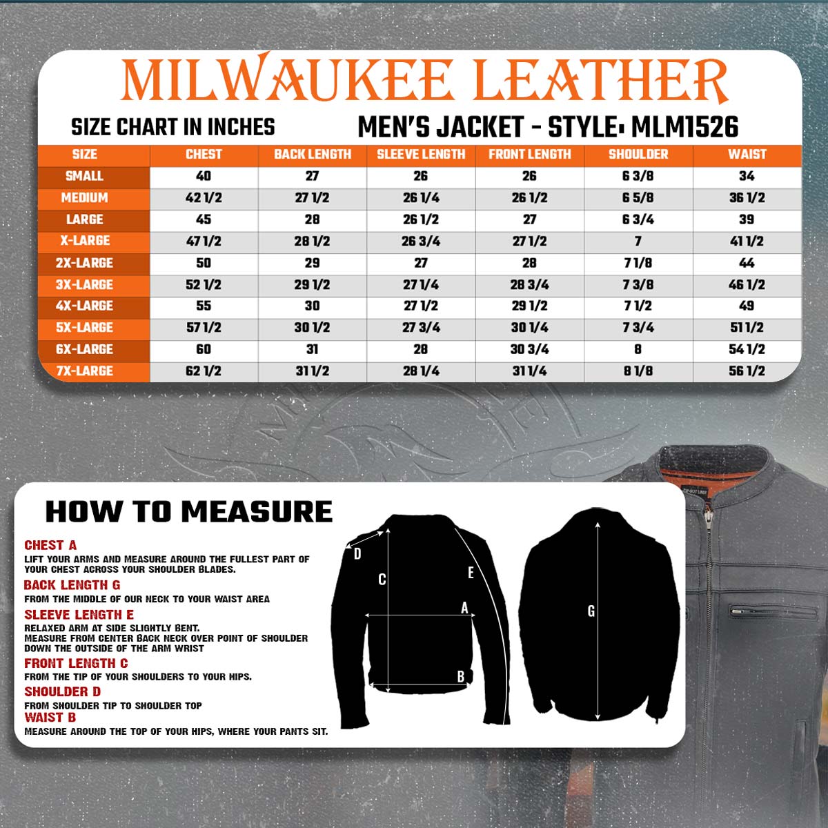 Milwaukee Leather MLM1526 Men's Black 'Stay Cool' Black Leather Sporty Motorcycle Jacket with Cool-Tec