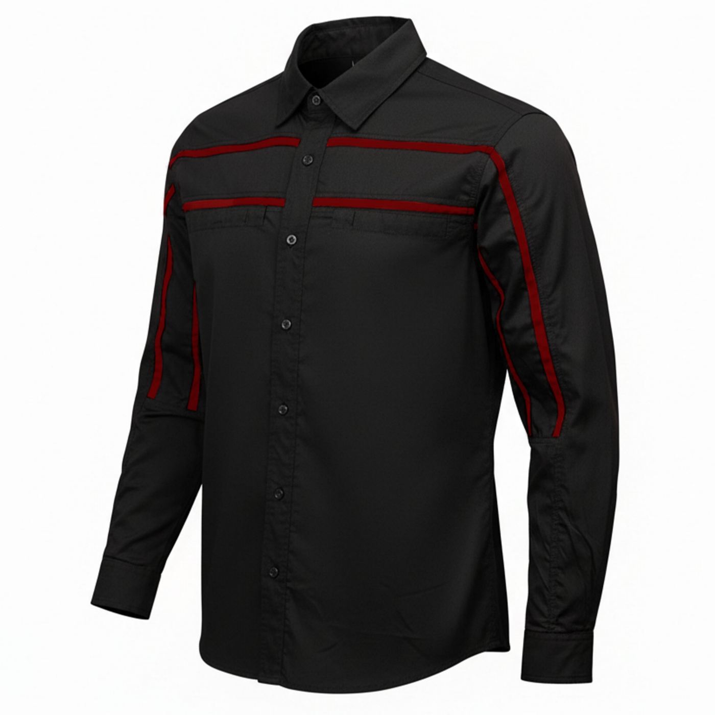 Milwaukee Motorcycle Clothing Co. Black Motorcycle Shirt MMC16002