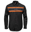 MMCC Men's Shift Crew Long Sleeve Vented Mechanic Shop Shirt - MMC16152