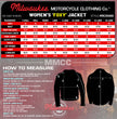 Milwaukee Motorcycle Clothing Co. Women's Foxy Scooter Style Black Premium Leather Jacket w/ Mandarin Collar MMC20000