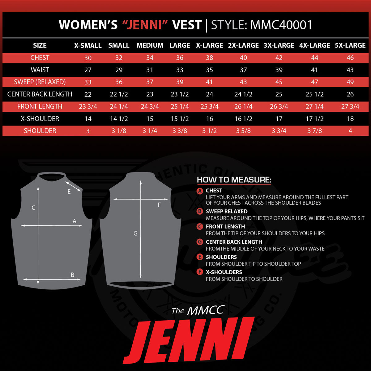 Milwaukee Motorcycle Clothing Co. Women's Jenni Black Premium Leather V-Neck Side Lace Vest MMC40001
