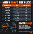 Milwaukee Motorcycle Clothing Co. Men's GT-Tech Short Gloves - MRG7303