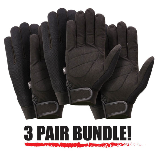 Milwaukee Leather Men’s Multipurpose Textile Work and Riding Gloves