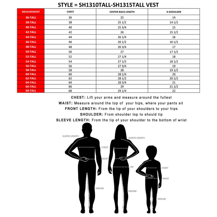 Milwaukee Leather SH1315Tall Men&