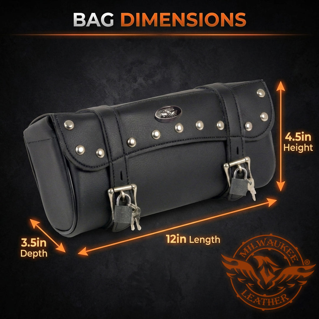 Milwaukee Performance SH615S Black PVC Large Studded Tool Bag with Key Locks