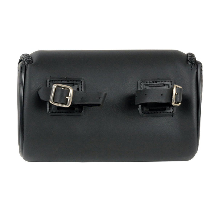 Milwaukee Performance SH627B01 Black PVC Small Braided Motorcycle Tool Bag with Self FastenerClosure
