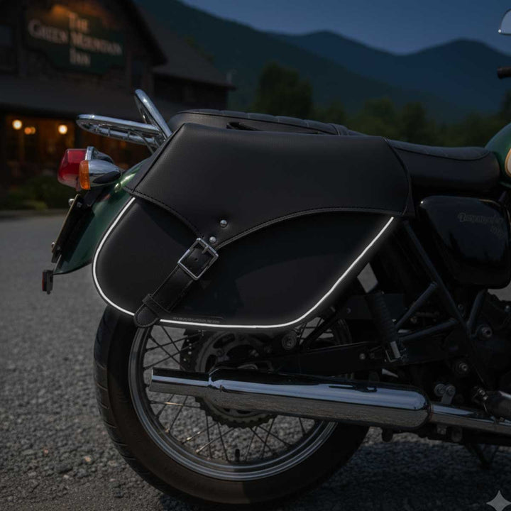 Milwaukee Performance SH66801ZB Medium Zip-Off Single Strap PVC Throw Over Saddlebags
