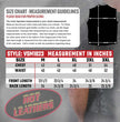 Hot Leathers VSM1023 Men's Black 'Conceal and Carry Leather Vest