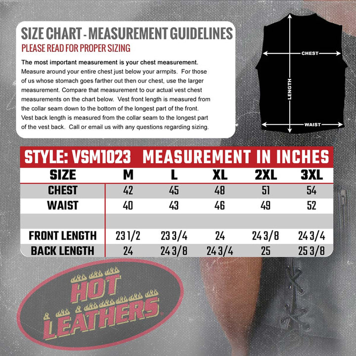 Hot Leathers VSM1023 Men&