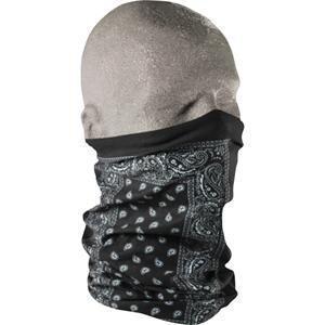 ZanHeadgear TF101 Motley Tube Fleece Lined Black Paisley