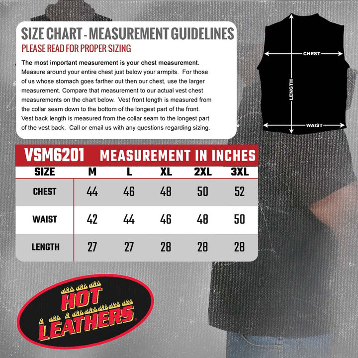 Hot Leathers VSM6201 Men&