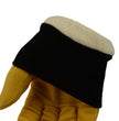 Milwaukee Leather Men's Deerskin Leather Gloves - Yellow, Soft Lined, Elastic Wrist - MG7541