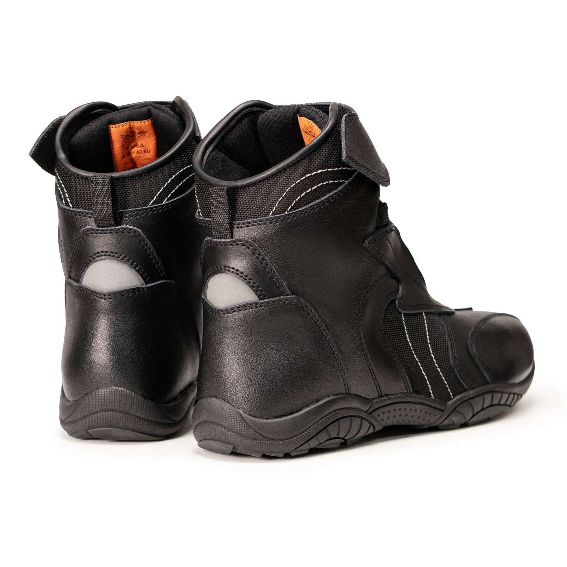 Milwaukee Motorcycle Clothing Co. Black Motorcycle Boots MBM9180
