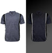 Milwaukee Motorcycle Clothing Co. Men's Gray Mechanic Shirt, MDM11612