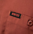 MMCC Men's Orange Super Duty Classic Mechanic Button Up Shirt - 2 Chest Pockets - Microfiber Panel - MDM11627