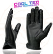 Milwaukee Leather MG7797 Women's Black Leather Motorcycle Rider Unlined Gloves w/ Cool-Tec Leather Treatement