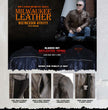 Milwaukee Leather MLM1508 Men's Distressed Brown Premium Leather Motorcycle Rider Jacket